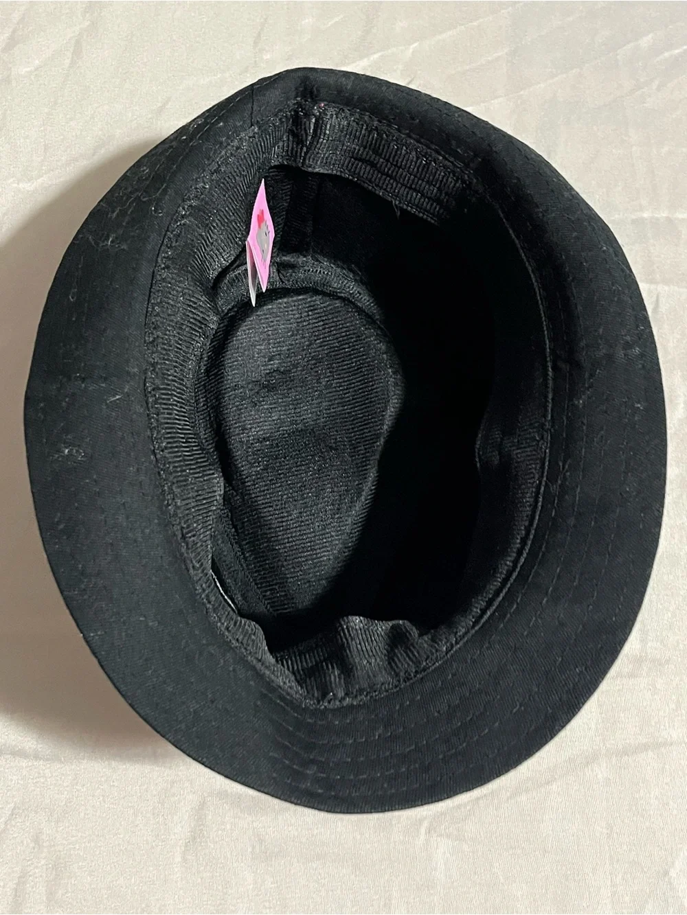 Hello Kitty Black Hat with Rainbow Sequin Band
